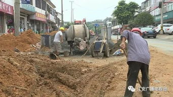 夕佳山小城鎮(zhèn)市政基礎(chǔ)建設工程施工紀實 緊張有序，煥新城鎮(zhèn)面貌
